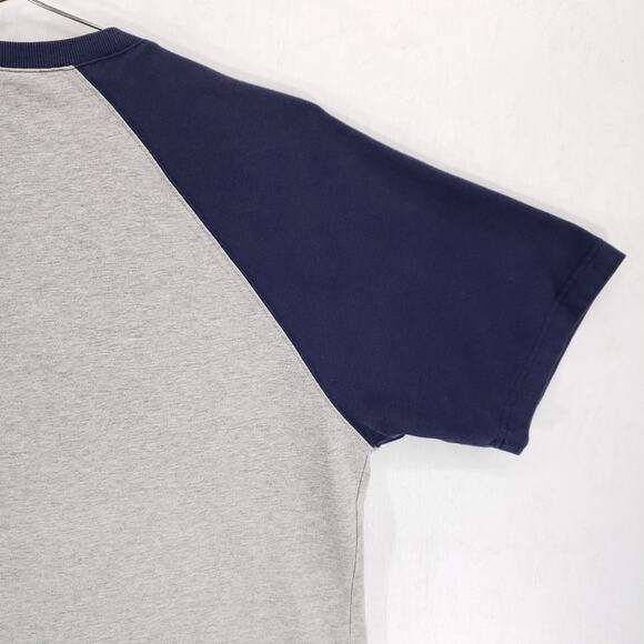 Vintage Harry Potter T Shirt Adult Medium Gray Embroidered Hogwarts Crest 2001 - Picture 11 of 16